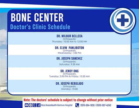 bicol access list of doctors